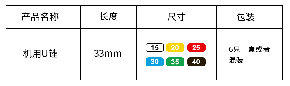 机用U锉 - 机用锉 - 1